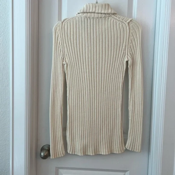 Moda International by Victoria’s Secret - Cream Ribbed Cardigan - Picture 2 of 3